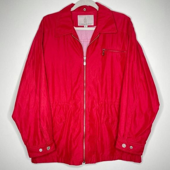 London Fog Jackets & Blazers - London Fog Red Adirondack Jacket